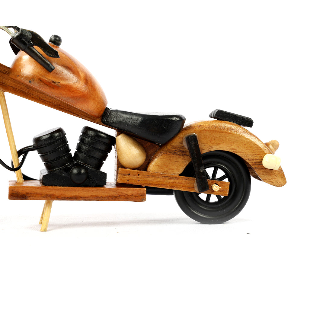 WOODEN MOTOR CYCLE 8INCH | B.99940140 (OS-OO-ON-TX)