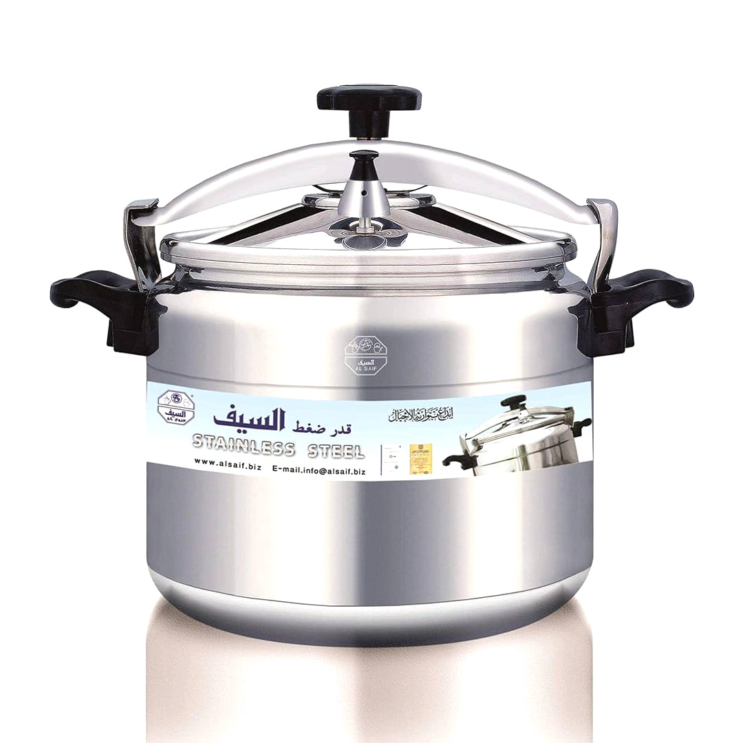 ALSAIF Aluminum Pressure Cooker Size: 6 Liter | B.99827007 (OSH-OOS-OOH)
