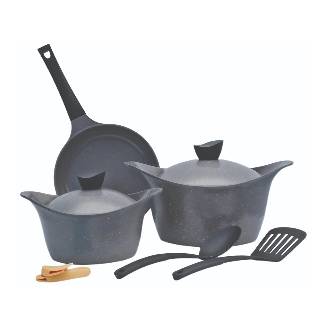 Lahoya 9 pcs granite cookware set | B.6281093800096 (EHS-EHH-EAS)