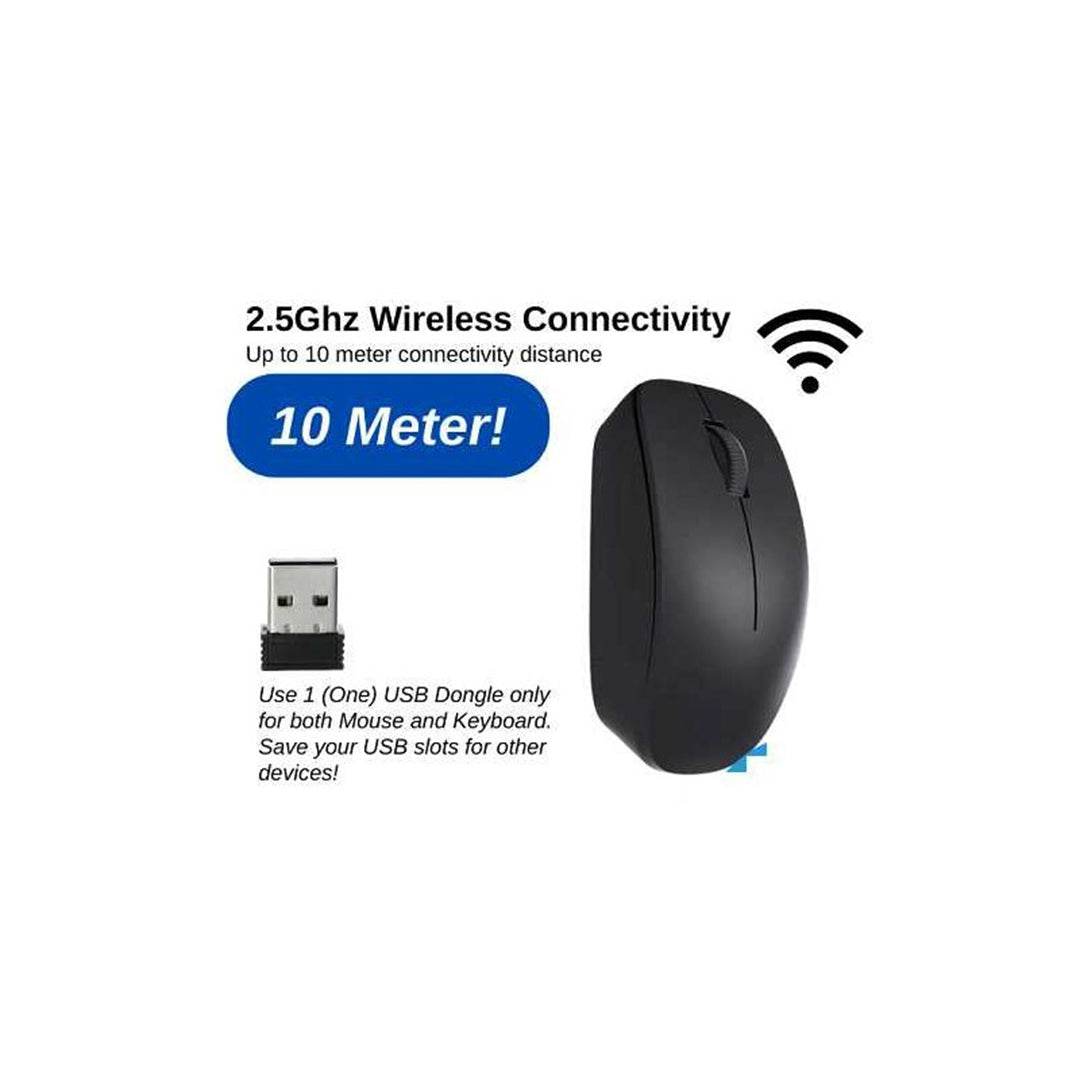 Mikuso Wireless Keyboard and Mouse Combo