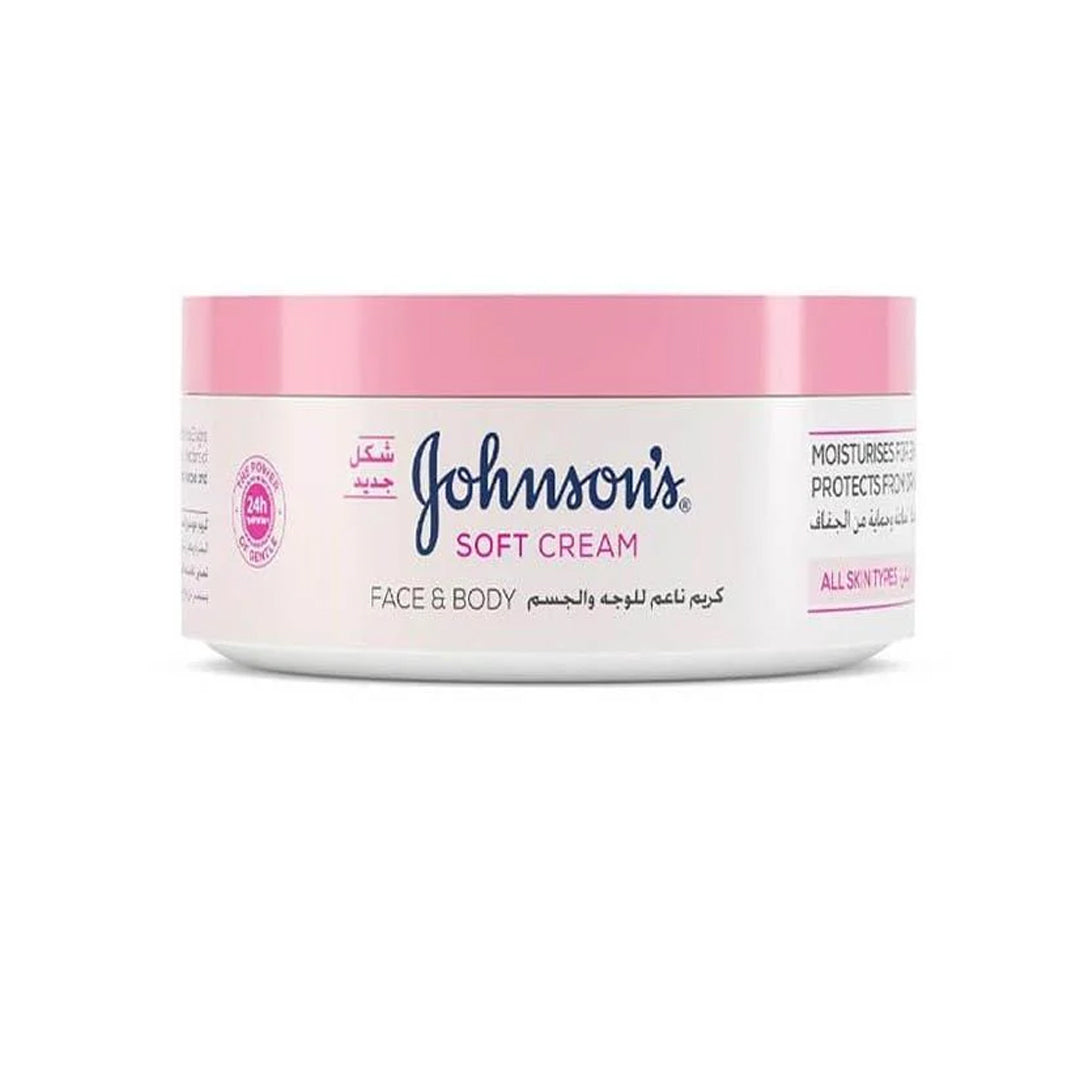 Johnson's Soft Cream for Face & Body - 300 ml | B.20048154 (OIA/NSO/NSR-TX)