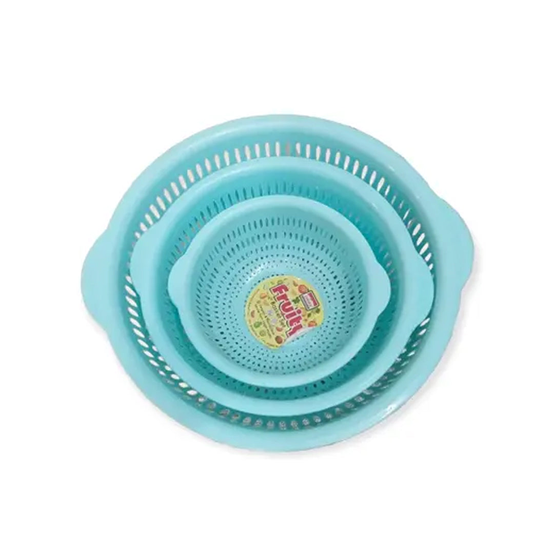 Plastic Vegetable/Fruit storage Bascket 3PCS Set | B.99939236 (IH-IR-OSS)