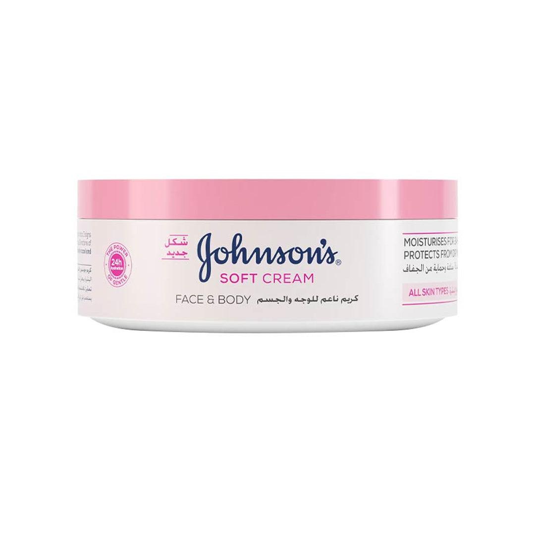 Johnson's 24 Hour Moisture Soft Cream - 100ml | B.6223000655313 (II/OSO/OSE-TX)