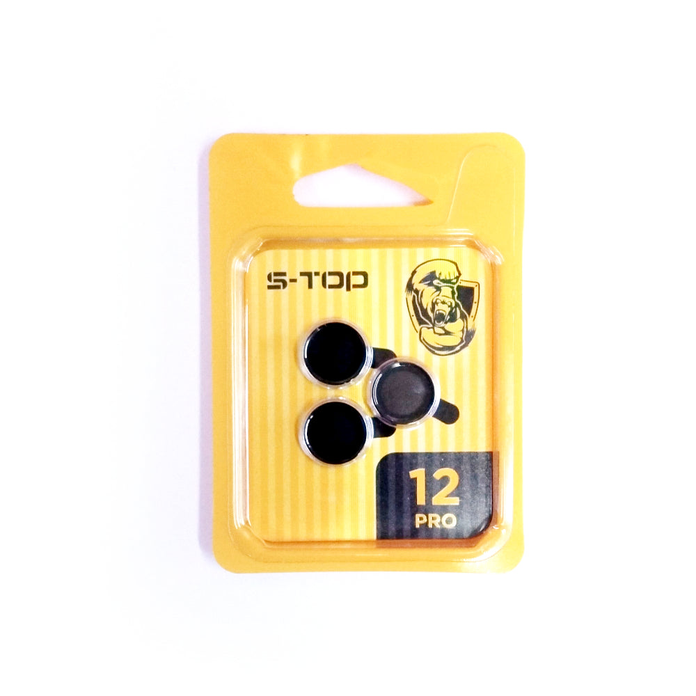 S-TOP Camera Lens Protector | For I Phone 12 Pro (VB/VD/UV)