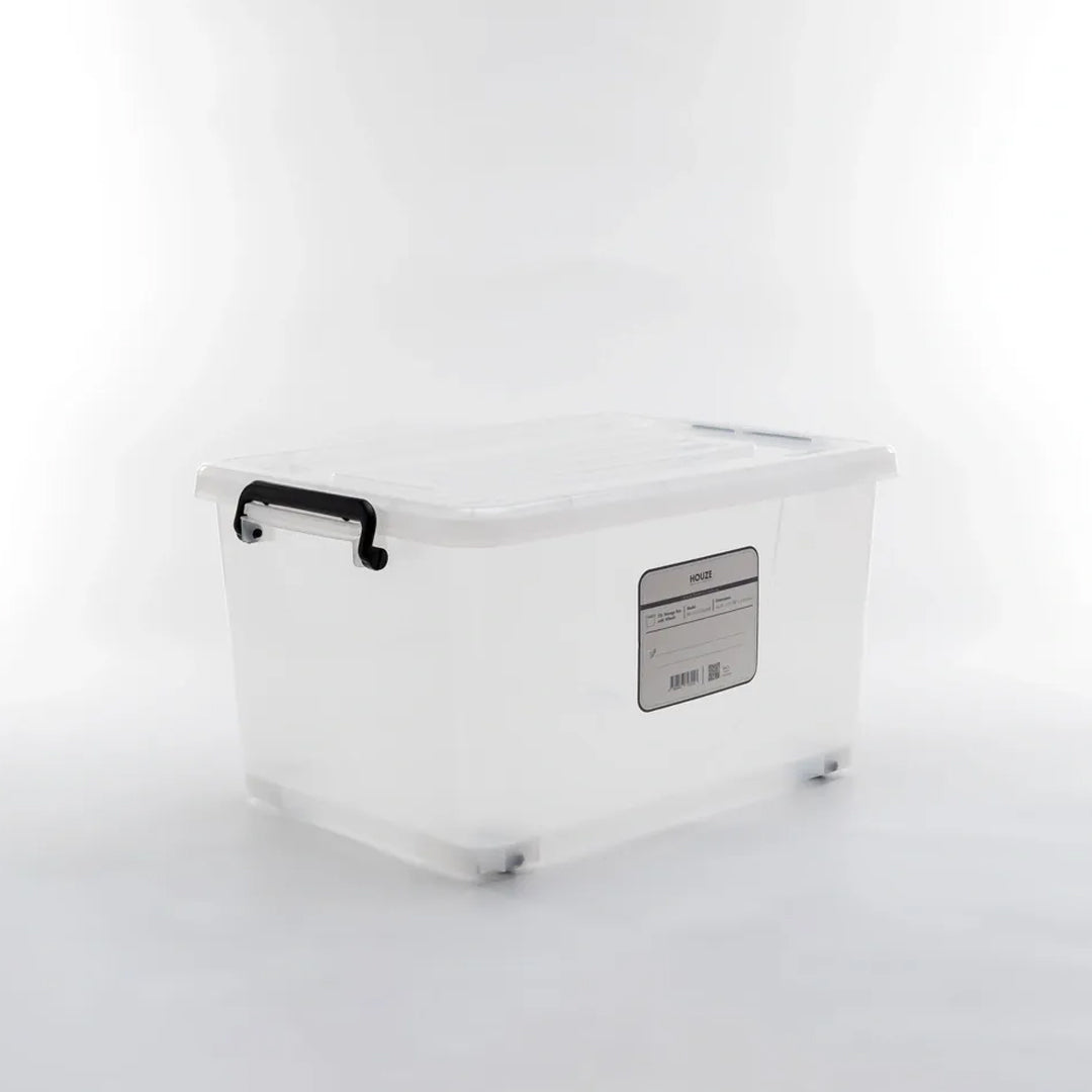 Plastic Storage Boxes with Wheels 60L | B.6287018852829 (ES-EN-EC)