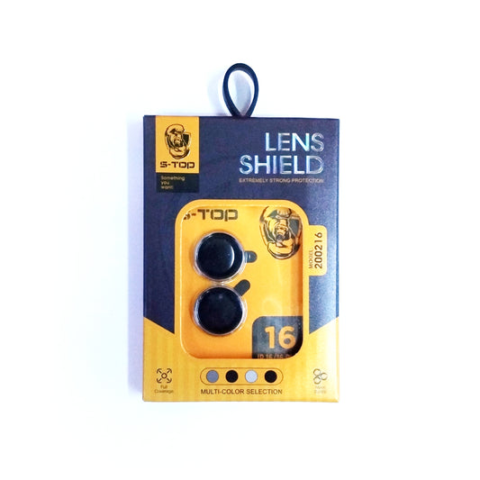 S-TOP Camera Lens Protector | 200216 | For I Phone 16 (VB/VD/UV)