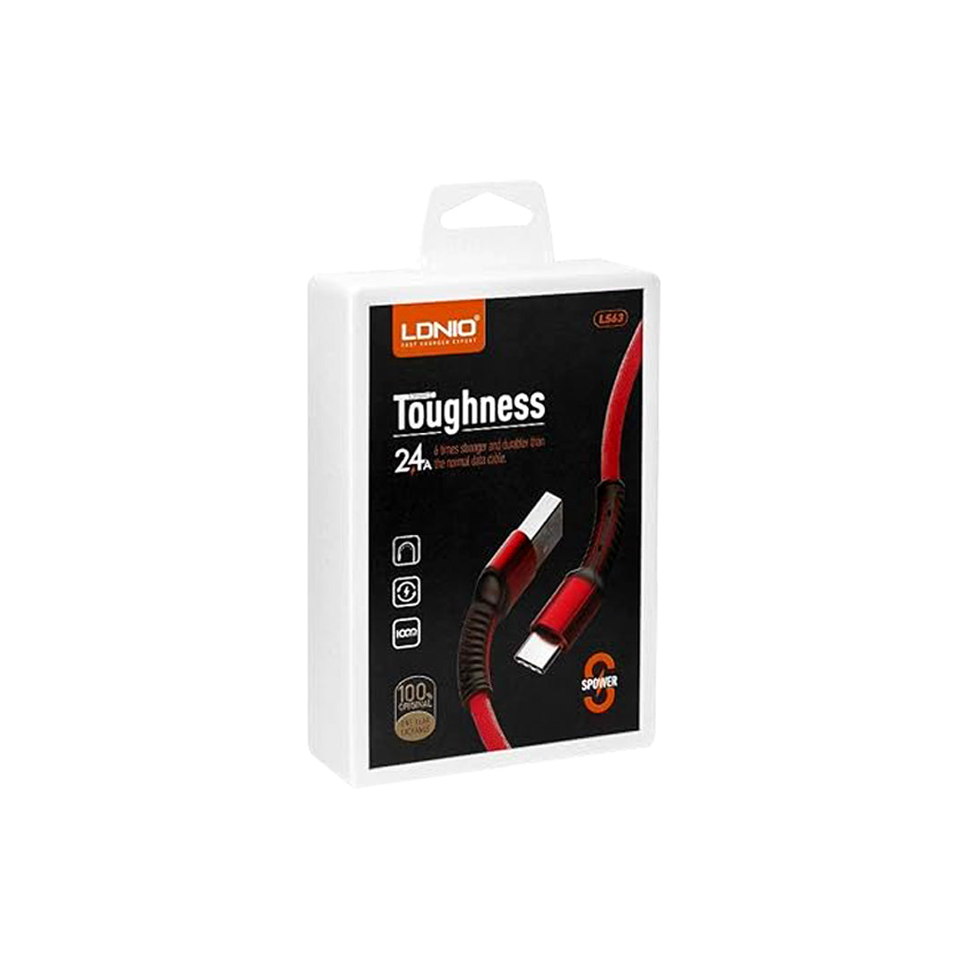 LDNIO LS63 2.4A Fast Charge and Data USB Cable
