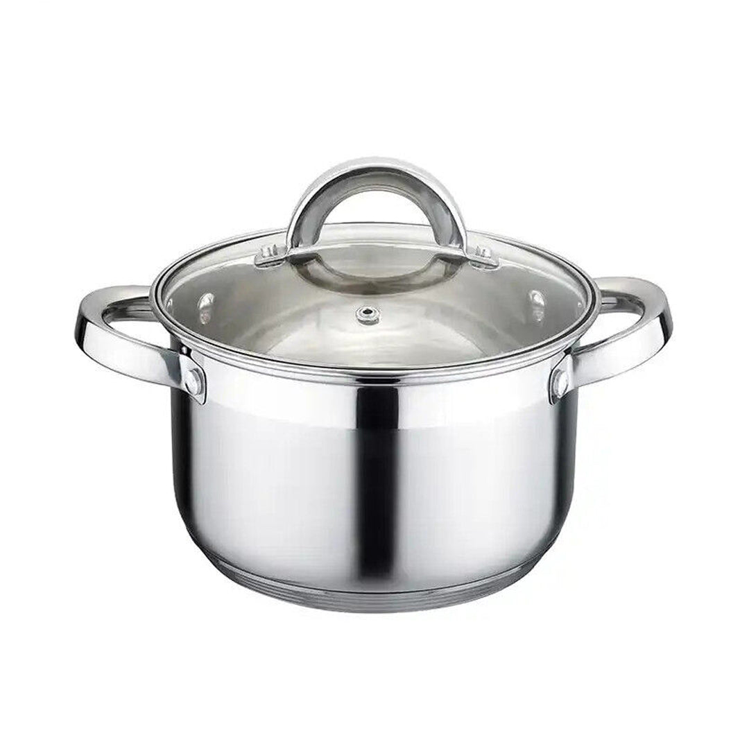 Kaisa Villa 6.5 Litre Cooking Pot Stainless Steel | B.6944217232004 (HI-TX)