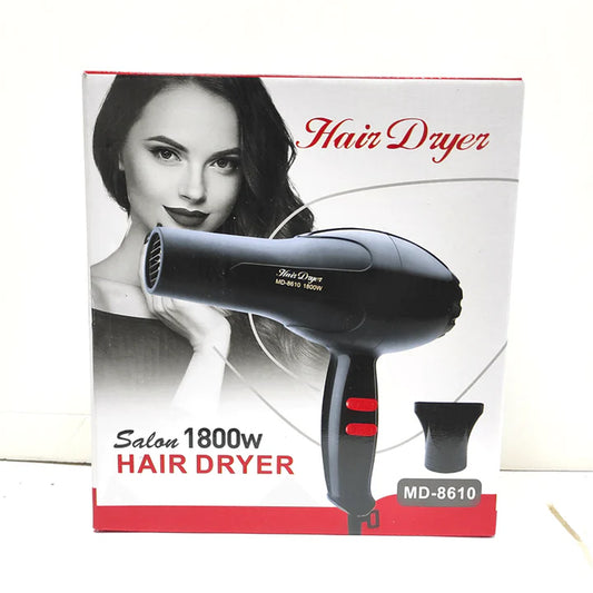 Salon 1800W Hair Dryer MD-8610 | B.6972898986107 (NM-ES-EN-TX)