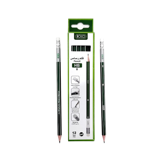 Roco HB Pencil 12 PCS | B.6281072015862 (AN-AH-AR)