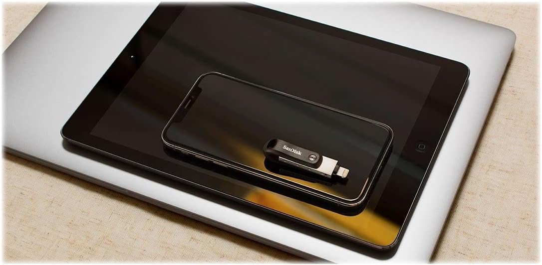 Sandisk Ixpand Flash Drive Go 256Gb - Usb3.0 + Lightning - For Iphone And Ipad