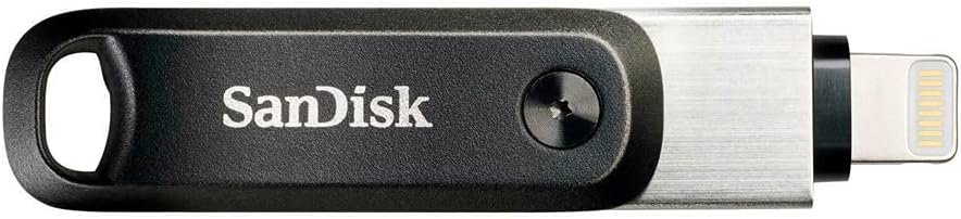 SanDisk iXpand Flash Drive Go 128GB - USB3.0 + Lightning - for iPhone and iPad