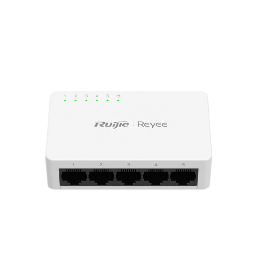 Ruijie Reyee RG-ES05G-L 5-Port 10/100/1000 Mbps Desktop Switch(HP/GP/TT)