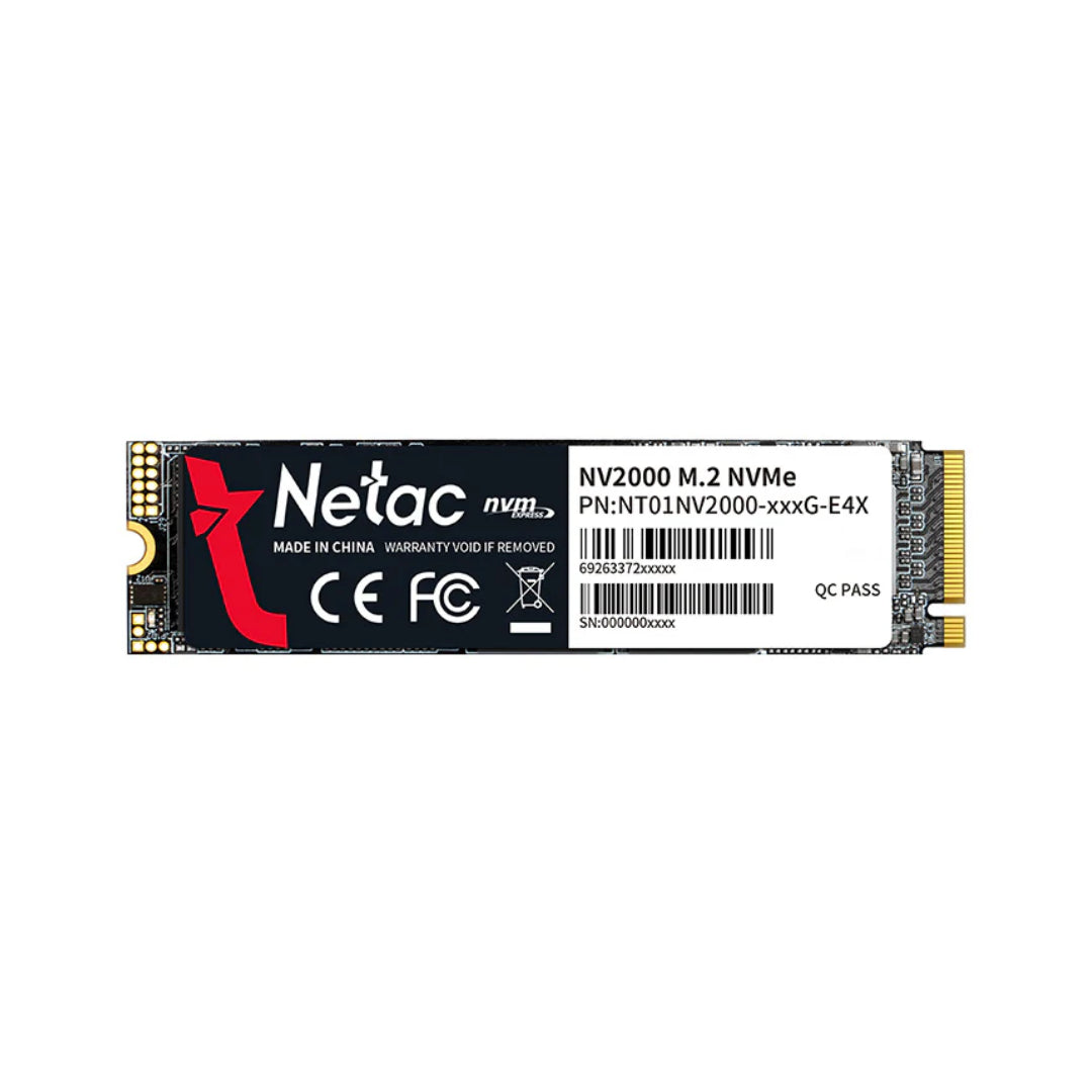Netac NVME M.2 SSD PCle Gen3X4 2280 1TB (UDB/UPH/XUT)