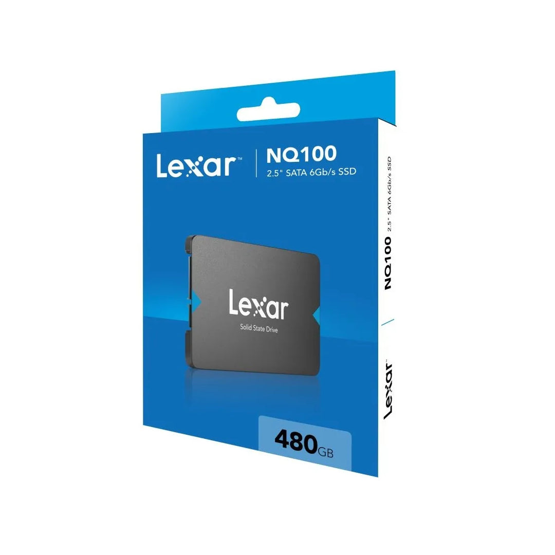 Lexar NQ100 2.5 SATA 6Gb/s SSD 480GB (LUP/LXP/LGT)