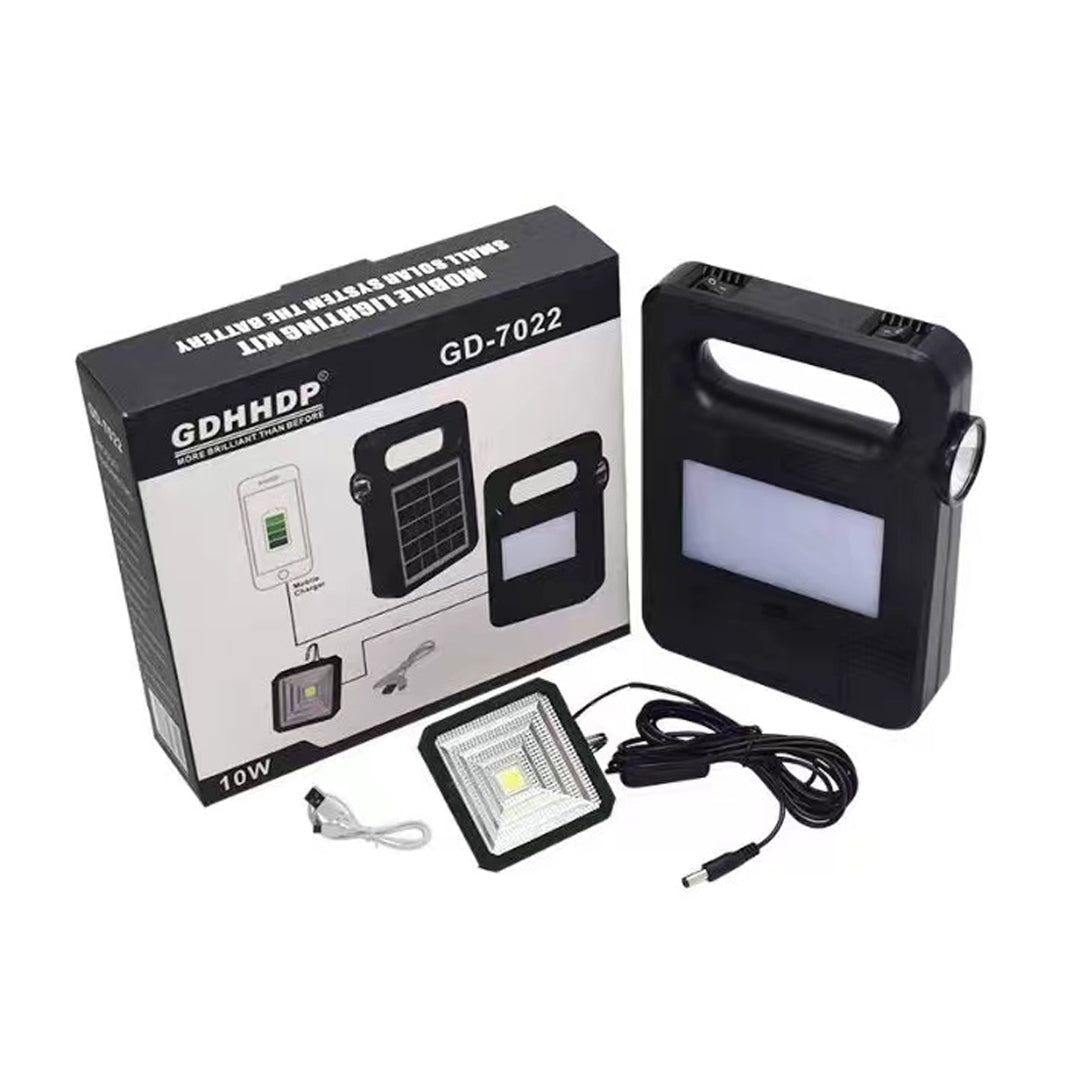 GDHHDP Mobile Lighting Kit Small Solar System the Battery GD-7022 | B.6972820977029 (ER-TX)