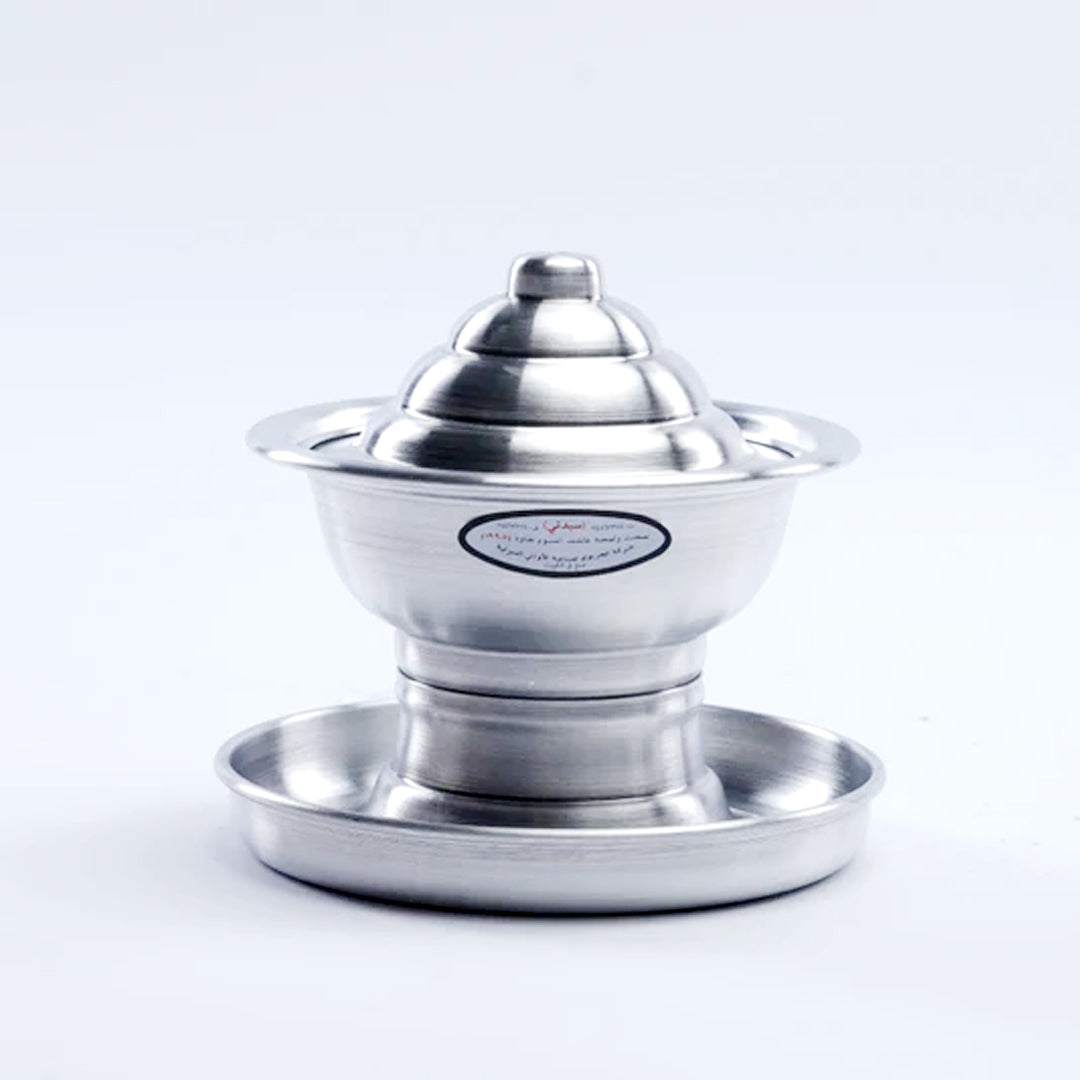 Basurrah Stainless Steel Dates Bowl 14cm | B.99943356 (OMS-OMH-OIS)