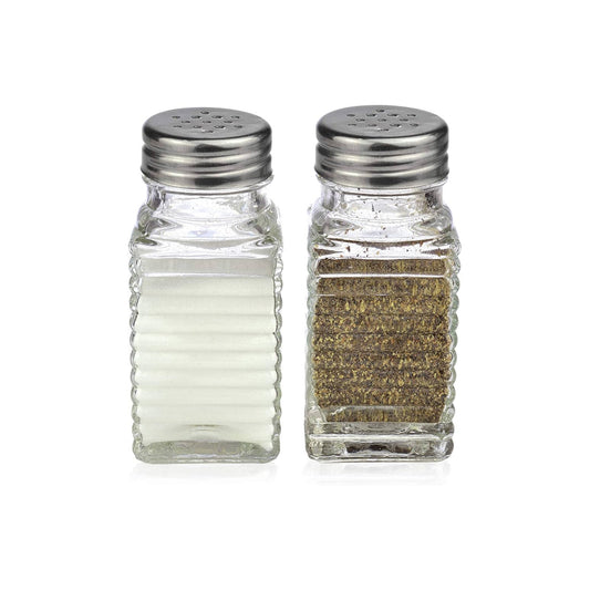 Salt and Pepper Glass Shakers Set Spice Jar | B.99920753 (NM-ES-EN)