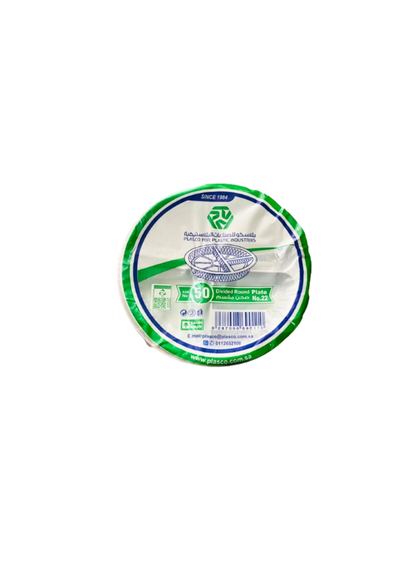 PLASCO PLATE NO.22 COMP 10X50PCS AS-AE-AH-TX