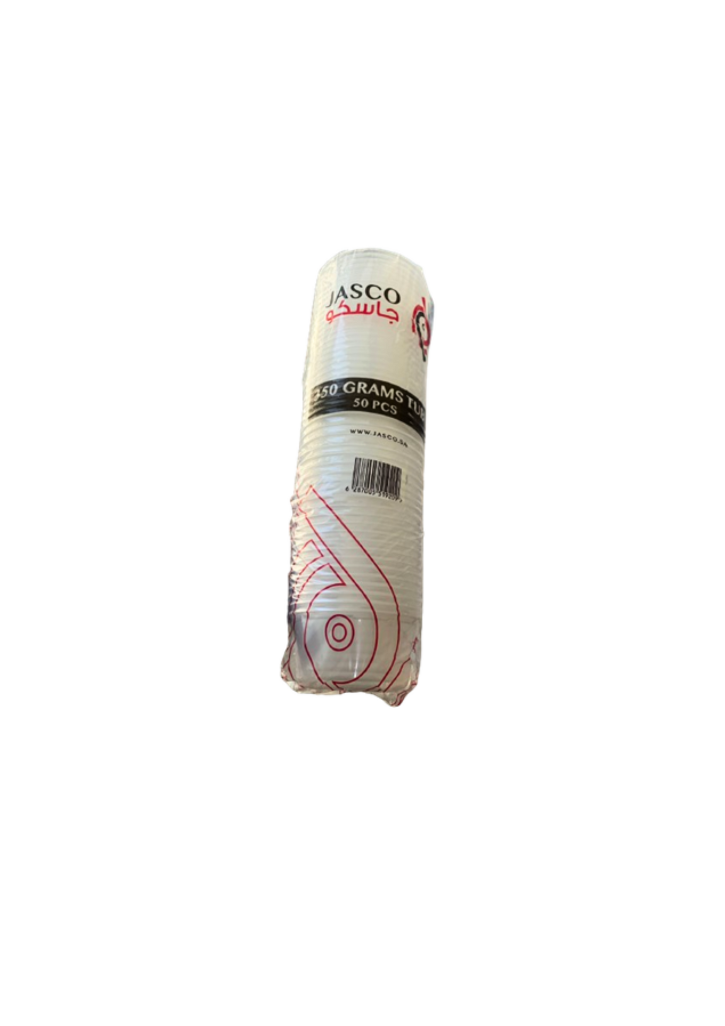 JASCO PLS TUB LID CLEAR 350G 20x50 FOOL OIS-TX