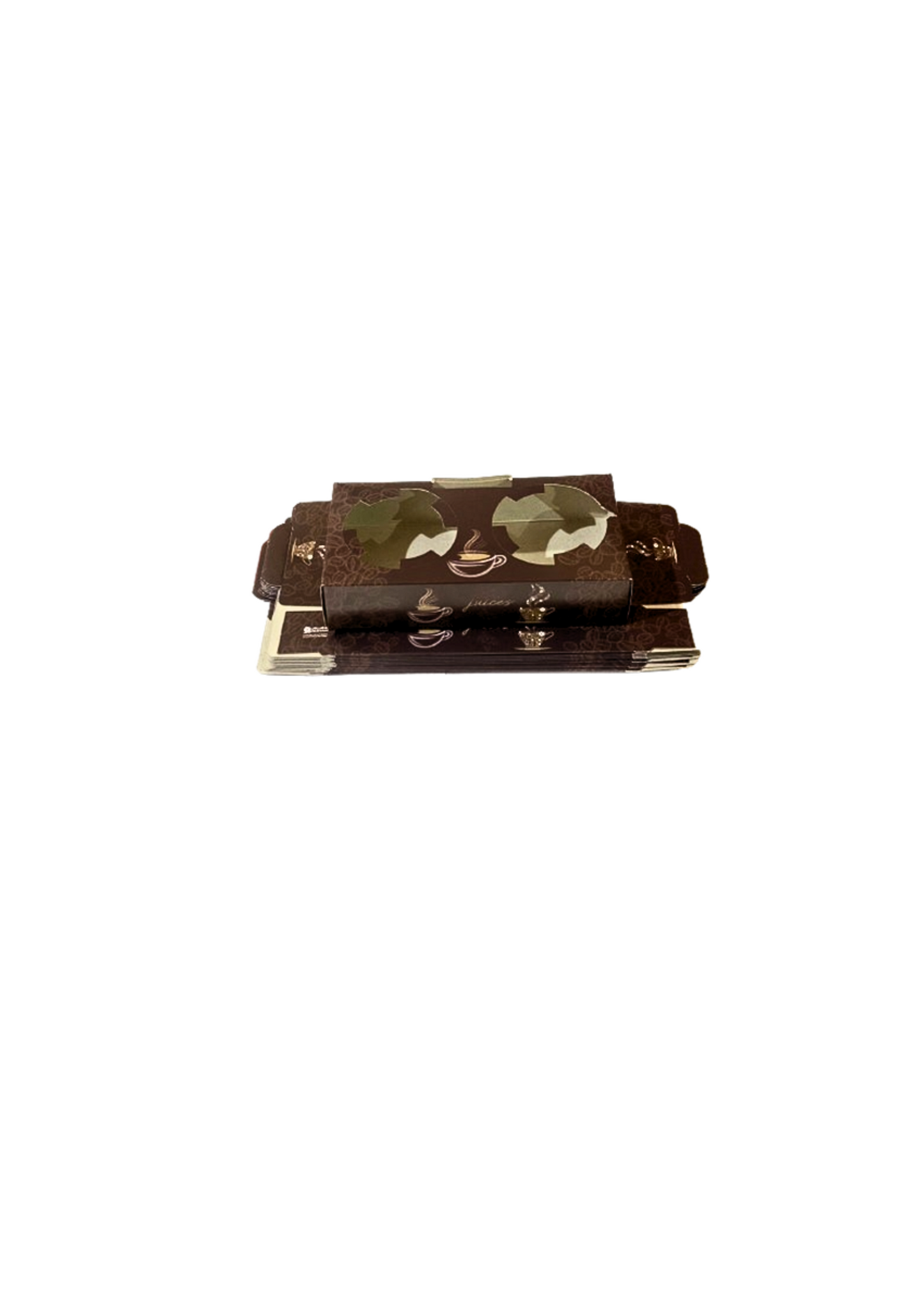 ABOSAHAM/JAWAD CUP HOLDER PAPER 2SLOT 250PC HS-HE-HR (HM-TX)
