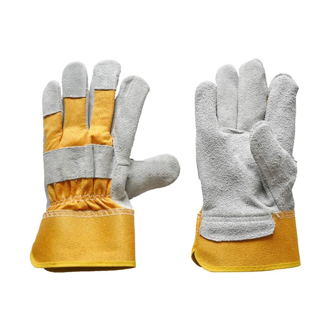 Leather Work Gloves, Heavy Duty  Construction, Welding Gloves | B.20030060 (EM/CS/CC-TX)