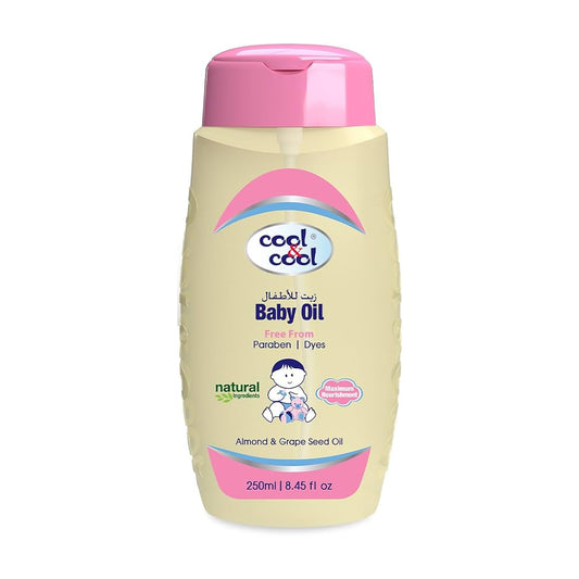 Cool & Cool Baby Oil, 250ml | B.5055810003067 (NEA/NCN/NCR-TX)