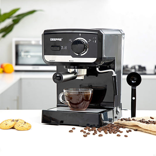 Geepas Cappuccino Maker 1.25 Liter GCM41507 | B.6294015517392 (ORH-OMS-OMH)