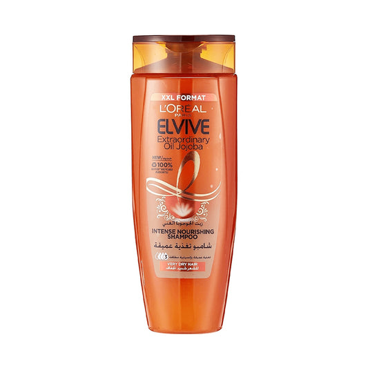 LOreal Paris Elvive Extraordinary Jojoba Oil Intense Nourishing Shampoo - 600ml | B.3610340020025 (ONH-ONR-ONI)