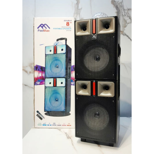FeelMax Double 8inch Portable Speaker FL-836 (XPB/FGT)