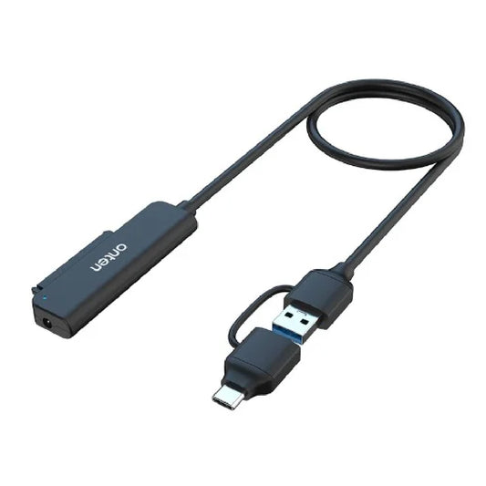 Onten 2 in 1 USB-C/USB 3.0 to SATA Adapter with Power Supply OTN-UCA311 (FU/FD/GT)