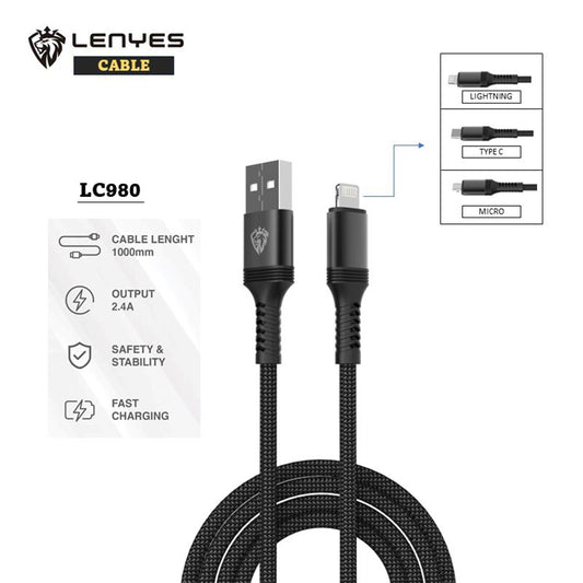 Lenyes LC980 Cable USB-Iphone