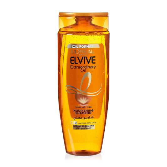 L'Oreal Paris Elvive Extraordinary Oil Shampoo For Normal To Dry Hair 600Ml | B.99895686 (OIR-NSE-NSM ( NNH-TX ))