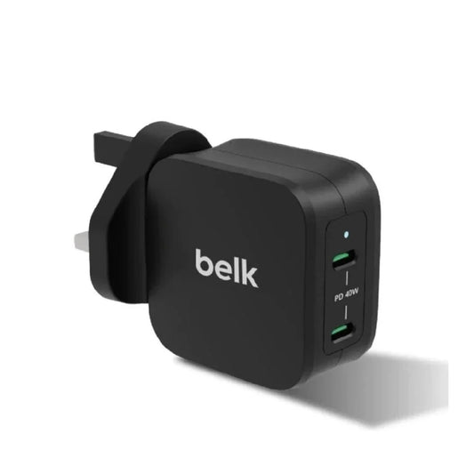 Belk PD 2-Port Wall Charger 40W (XT/FB/GT)