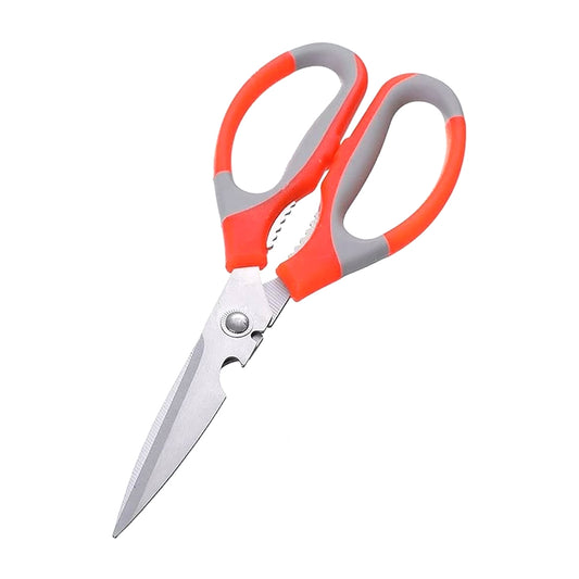 Multifunctional Kitchen Scissors Household Cut Chicken Bone Barbecue Artifact Rust Steel Strong Scissors | B.99906498 (HM-AN-AH)