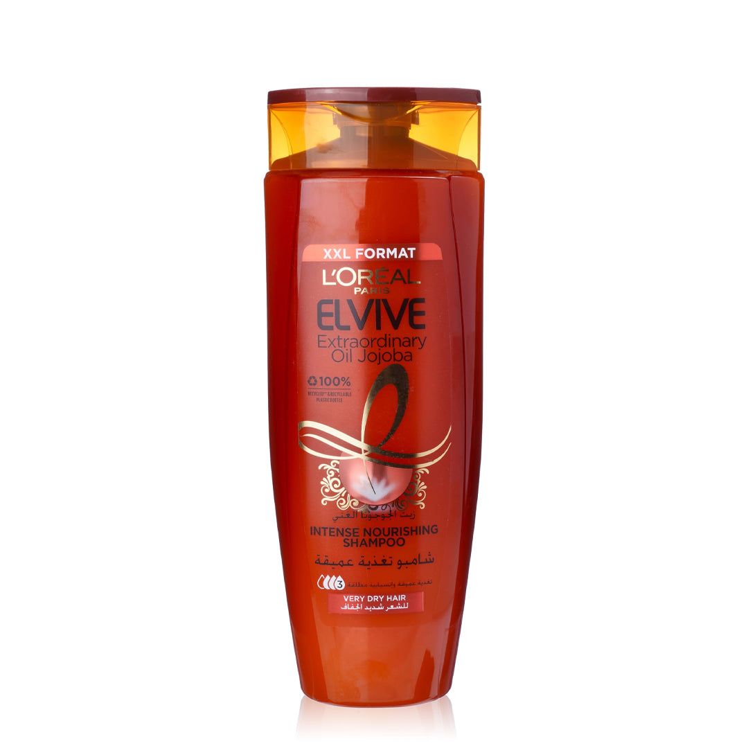 L'Oréal Paris Elvive Extraordinary Oil Shampoo For Dry Hair, 600 Ml | B.99895686 (OIR-NSE-NSM ( NNH-TX ))