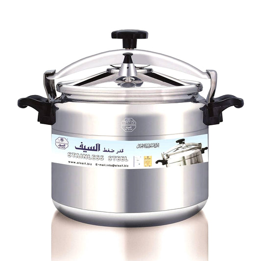ALSAIF Aluminum Pressure Cooker Size: 6 Liter | B.99827007 (OSH-OOS-OOH)
