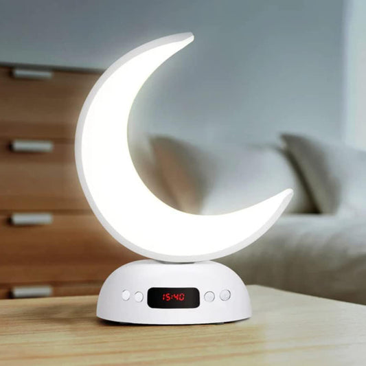 howkah® SQ-902 Quran Speaker 7 Color LED Moon Lamp Desk Lamp with Aromatherapy Function Azan | Alarm Clock | Quran Recitation Player with Remote & Smart App Control Night Lamp Bluetooth Speaker | B.10041501 (MA/MI/OOI-TX)