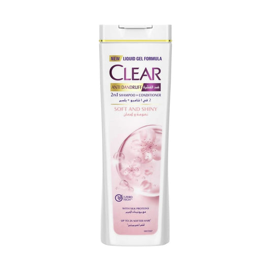 Clear Shampoo Anti Dandruff Soft and Shiny 200ml | B.6281006438385 (RA-RM-MO)