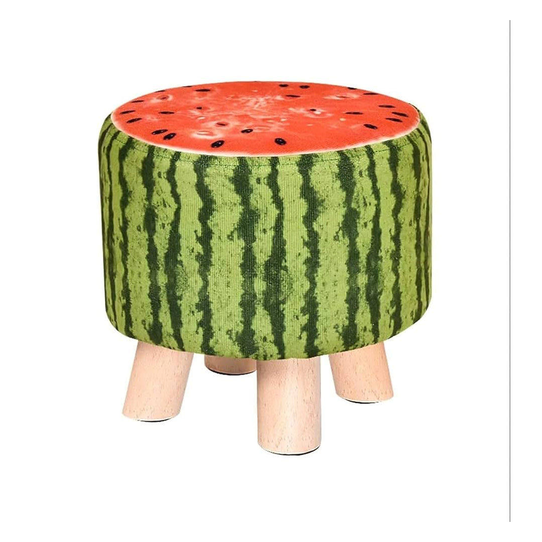 Solid Wood Footstool Pattern Fabric Sofa | B.99934118 (NE-NH-NR-TX JED-33354)
