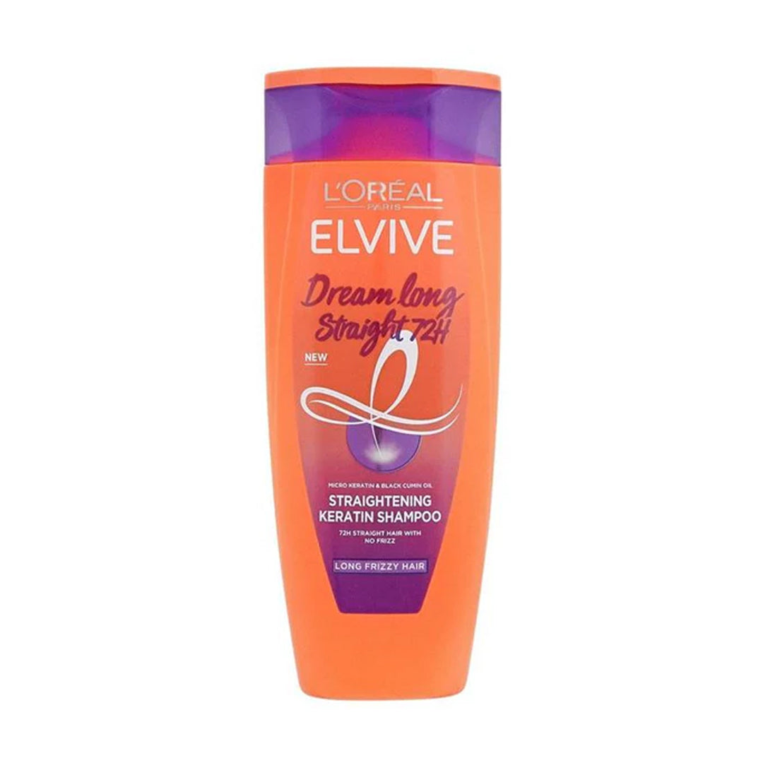 Loreal Paris Elvive Dream Long Straight 72H Straightening Keratin SHampoo 600ml | B.99895686 (OIR-NSE-NSM ( NNH-TX ))