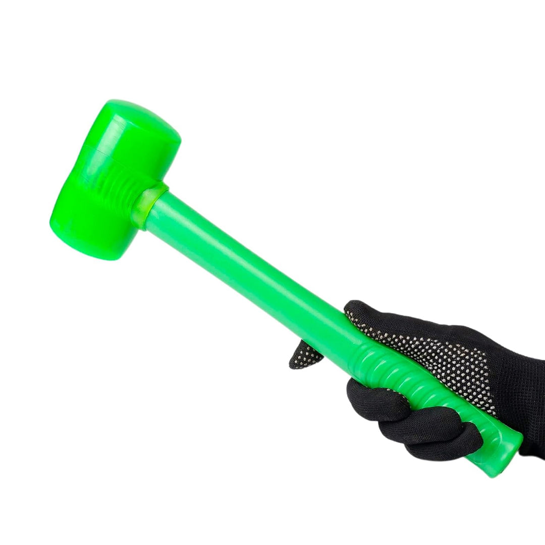 VersaMarts Rubber Mallet Hammer | 200g Non-Slip Grip Soft Face Hammer for Tiles | B.99940706 (HM/AS/AN-TX)