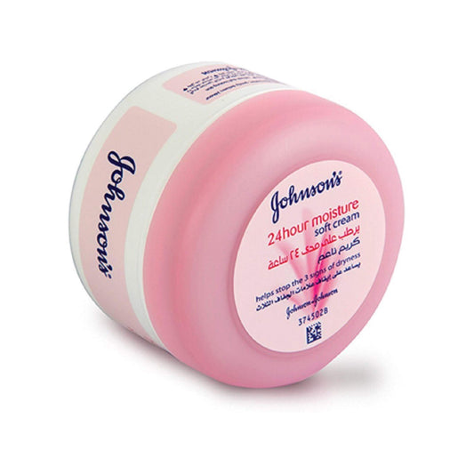 Johnson's & 24 Hour Moisture Soft Cream with Ayur Soap (200ml) | B.20040383 (OSR/OSI/OON)
