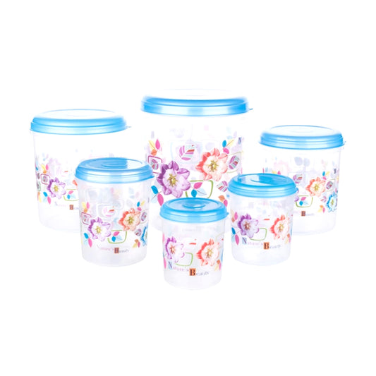 Plastic Grocery Container 7PCS Set | B.7862006227750 (NC-NA-NM)