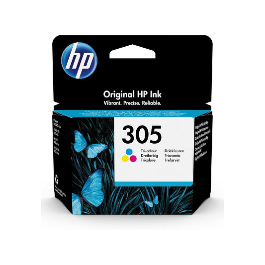 Hp 305 Tri-Color Original Ink Cartridge (FF/FG/HI)