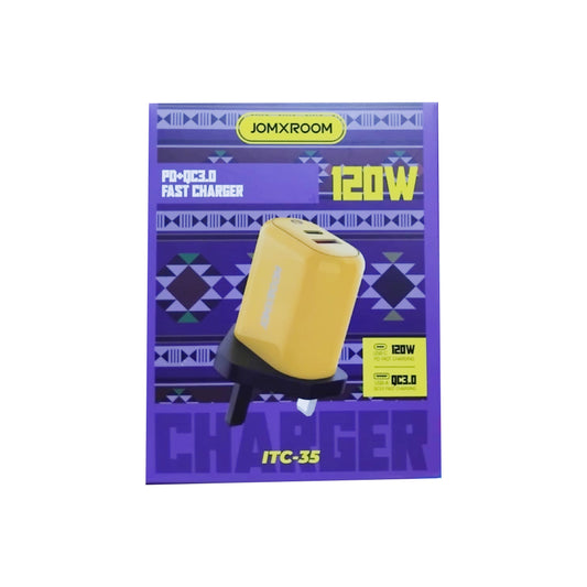 Jomxroom 120W PD+QC3.0 Fast Charger (VG/LV/LT)