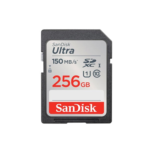 SanDisk 256GB Ultra SDXC UHS-I Memory Card - Up to 150MB/s