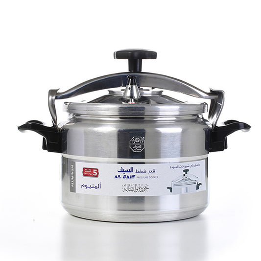 ALSAIF Aluminum Pressure Cooker Size: 9 Liter | B.6920914726084 (OEH-OCS-OCH)
