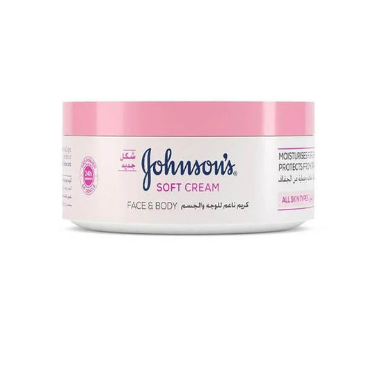Johnson's Soft Cream for Face & Body - 300 ml | B.20048154 (OIA/NSO/NSR-TX)