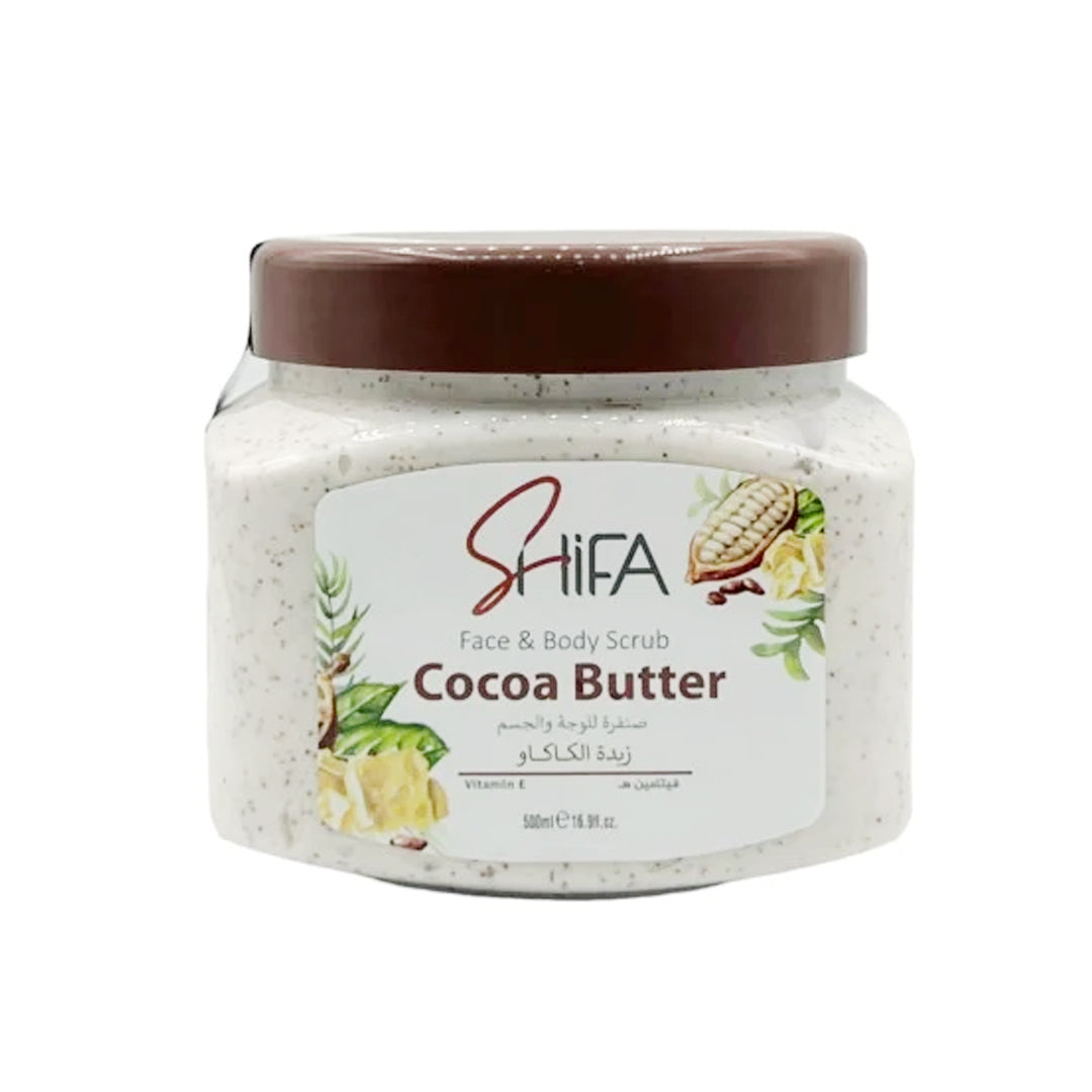 Shifa Cocoa Butter Scrub 500ml | B.99827830 (IH/II/OSE-TX)